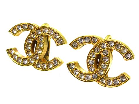 chanel earrings clip price|chanel earring uk price.